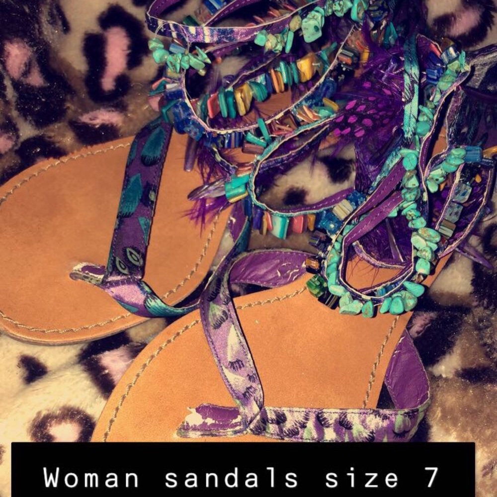 Woman sandals size 7